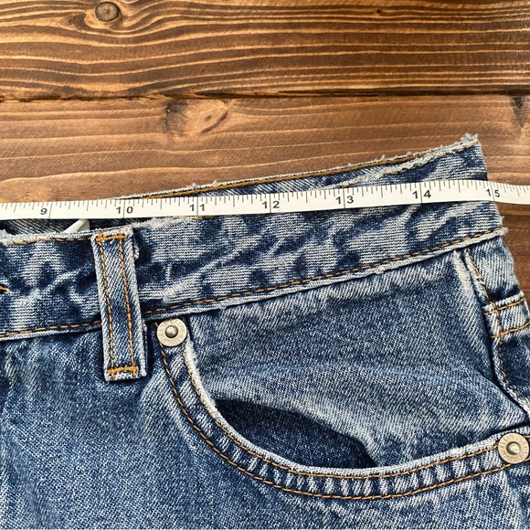 Calvin Klein 90’s Vintage Light Wash Sandblast 21 Flare Jeans Size 7 - Picture 13 of 14